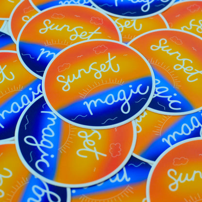 Sunset Magic Sticker