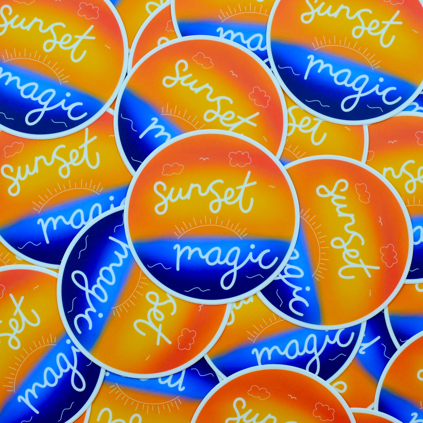 Sunset Magic Sticker