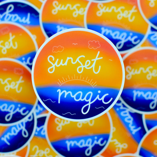 Sunset Magic Sticker