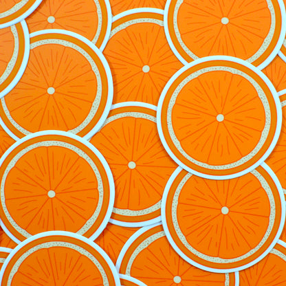 Orange Slice Sticker