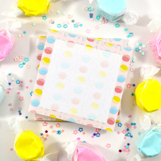 Salt Water Taffy Sticky Notes