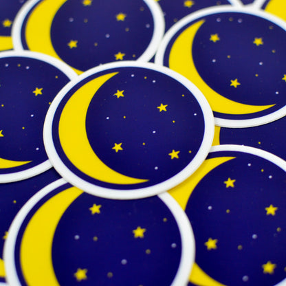 Midnight Moon Sticker