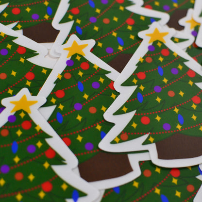 Christmas Tree Sticker