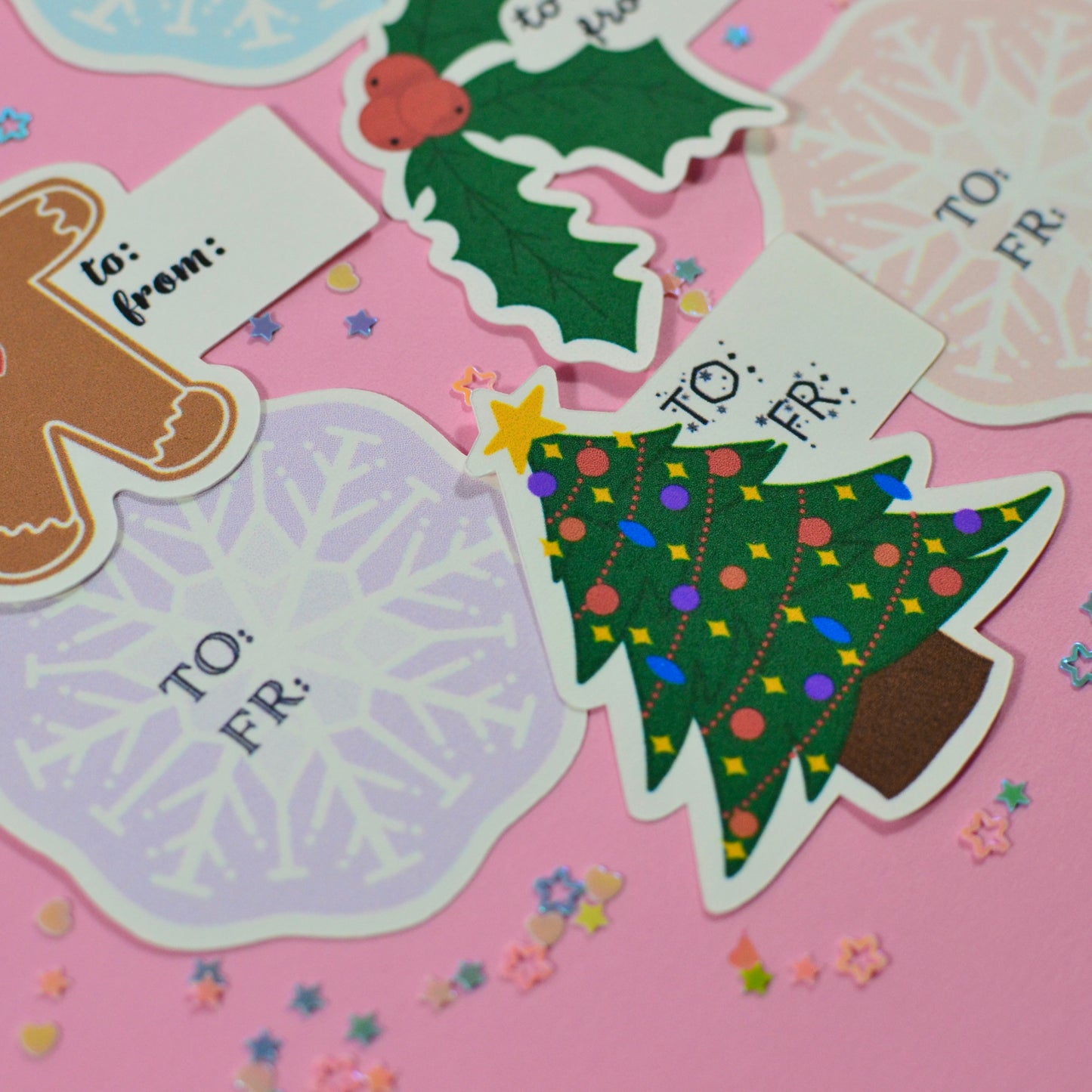 Holiday Gift Tag Stickers