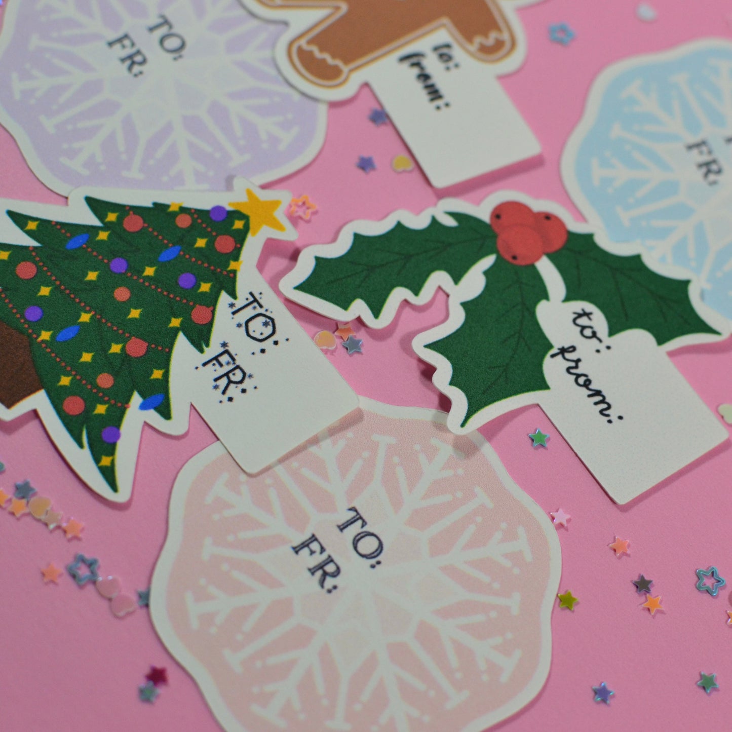 Holiday Gift Tag Stickers