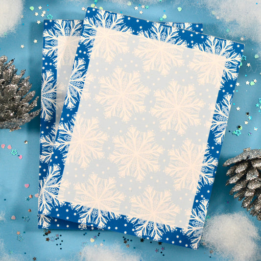 Snowflake Notepad