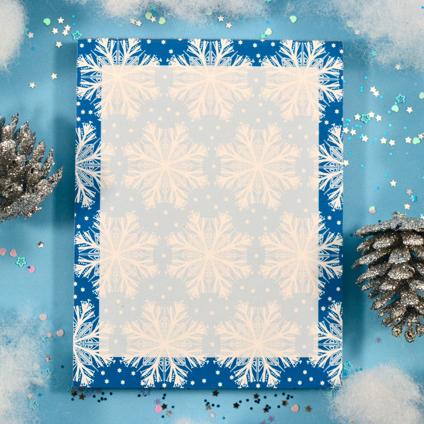 Snowflake Notepad