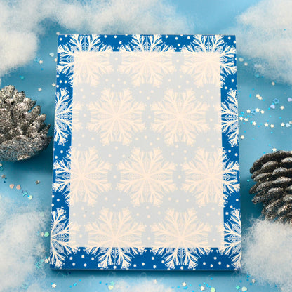 Snowflake Notepad