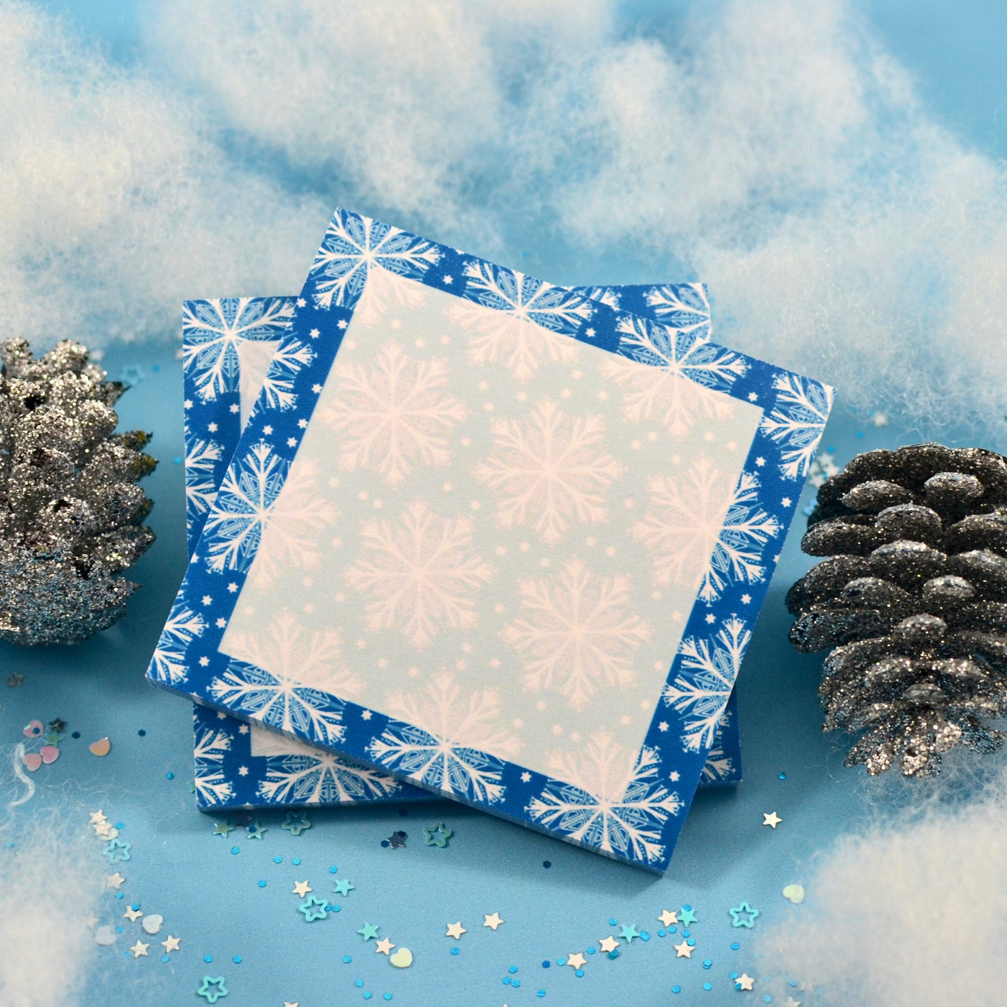 Snowflake Sticky Notes