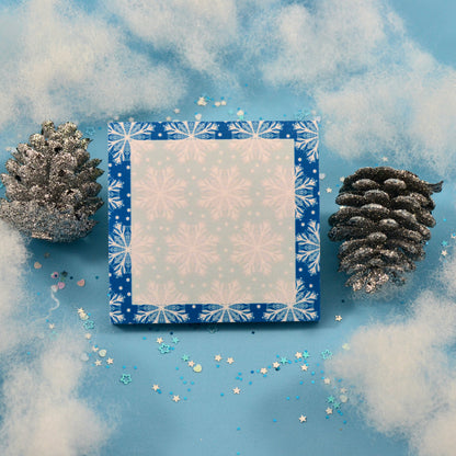 Snowflake Sticky Notes