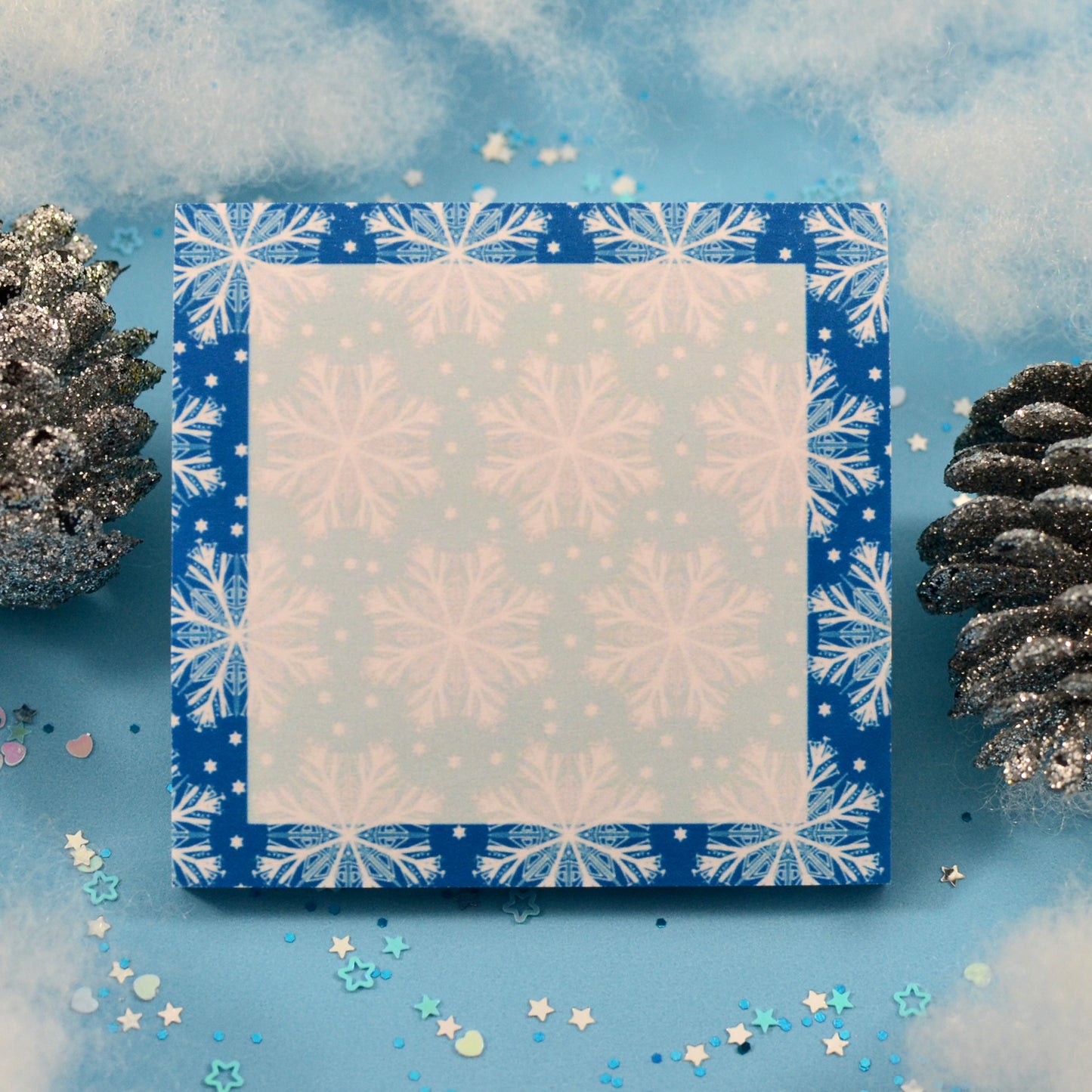 Snowflake Sticky Notes