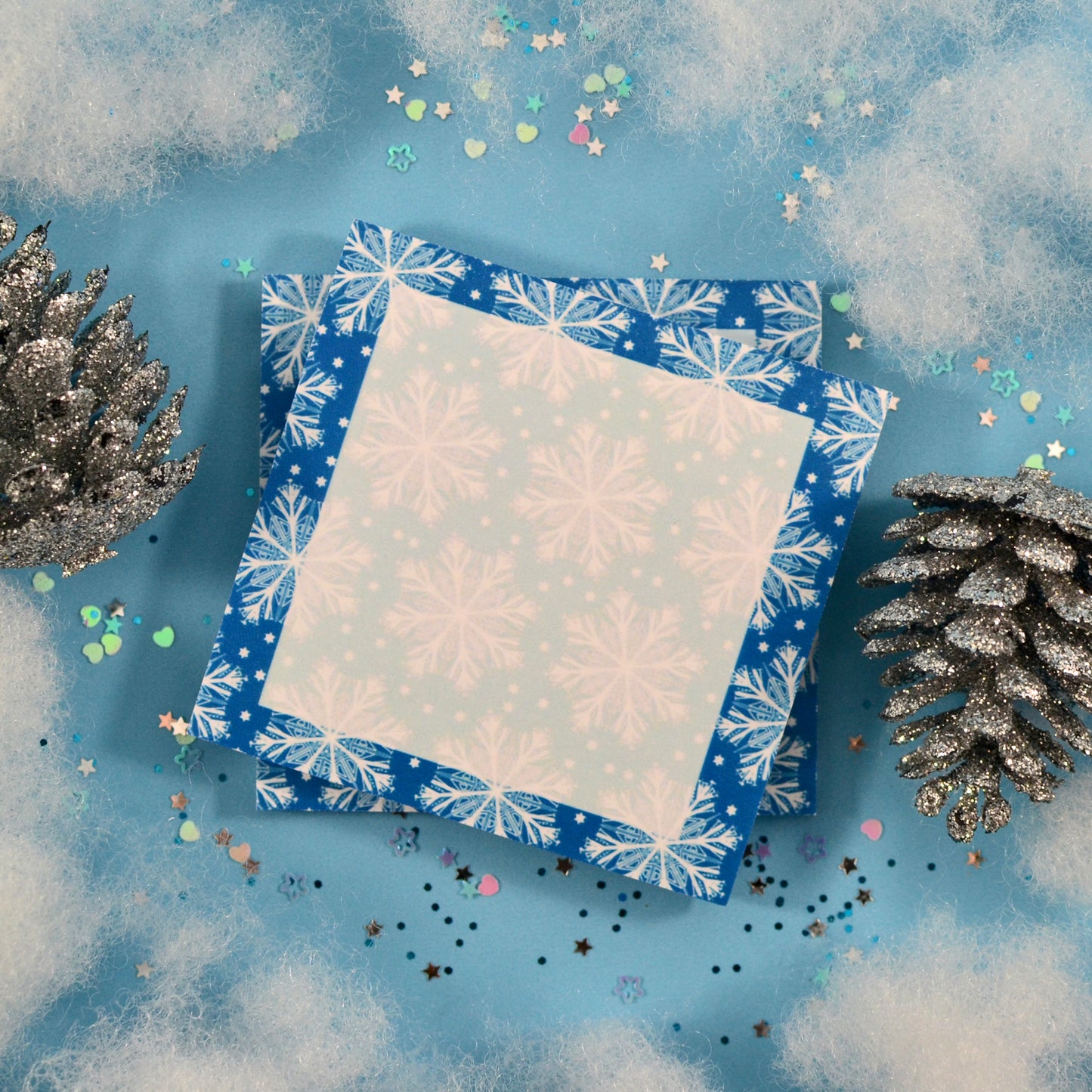 Snowflake Sticky Notes