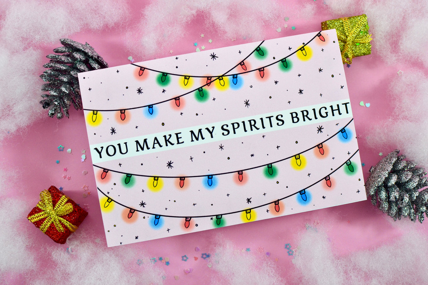 Bright Spirits Holiday Card