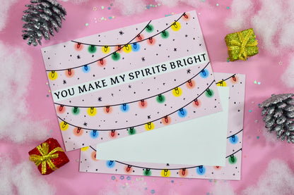 Bright Spirits Holiday Card