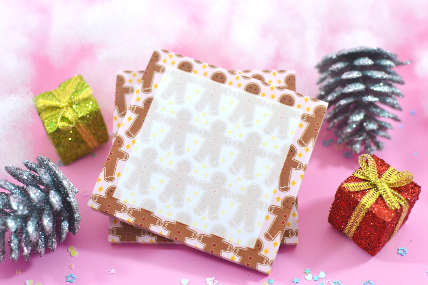 Gingerbread Sticky Notes