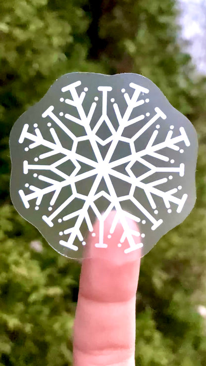 Snowflake Sticker