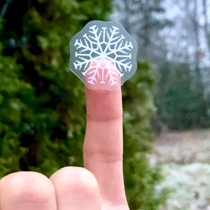 Tiny Snowflake Sticker