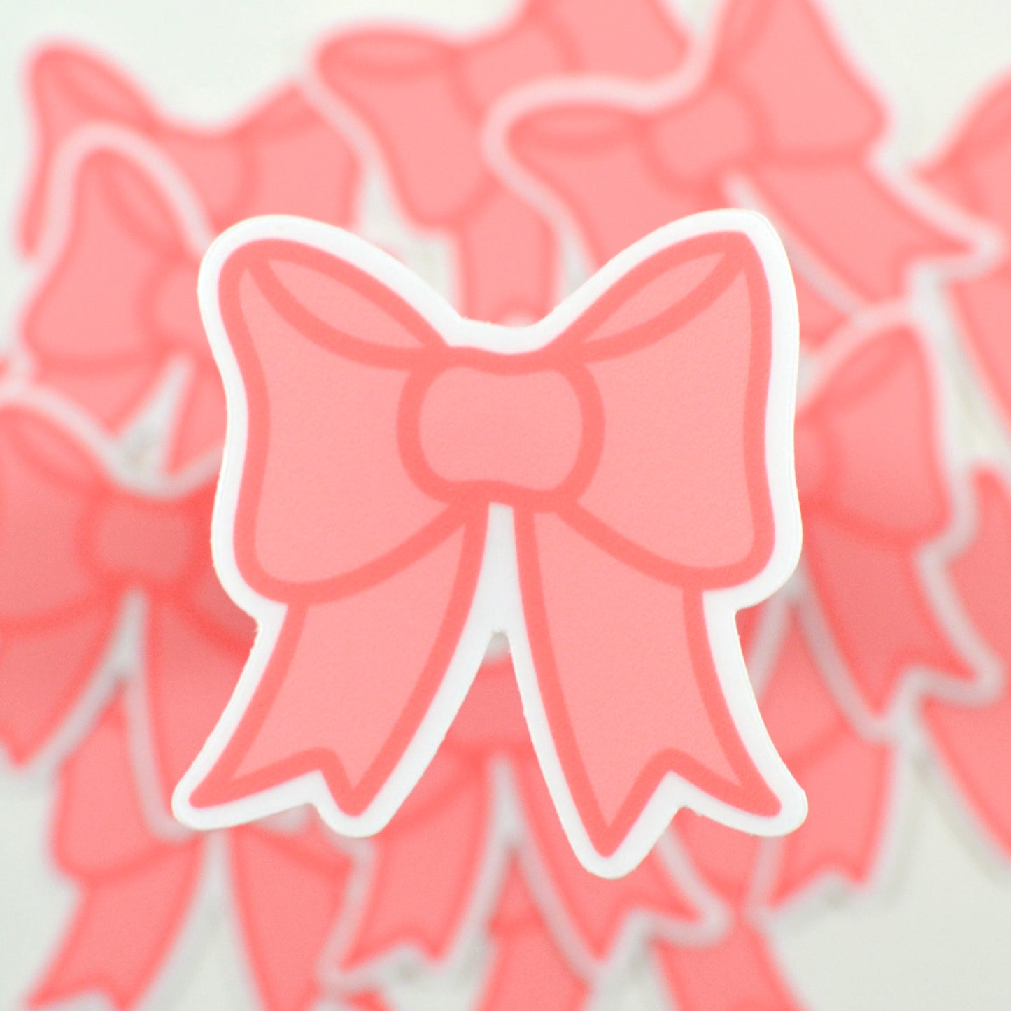 Pink Bow Sticker