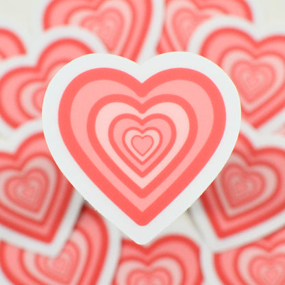 Retro Heart Sticker