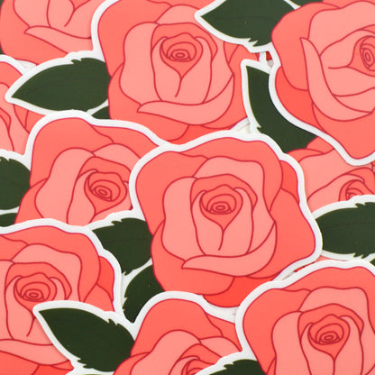 Pink Rose Sticker