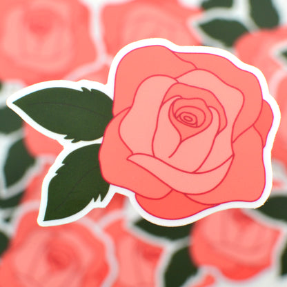 Pink Rose Sticker