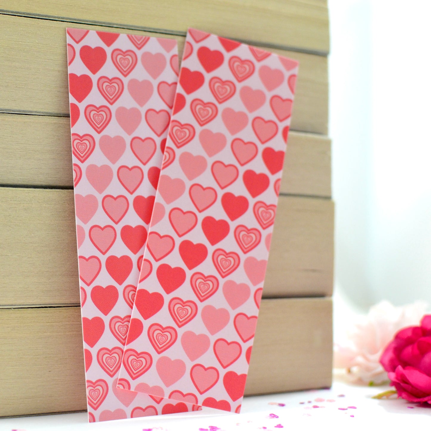 Dusty Hearts Bookmark