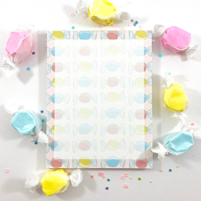 Salt Water Taffy Notepad