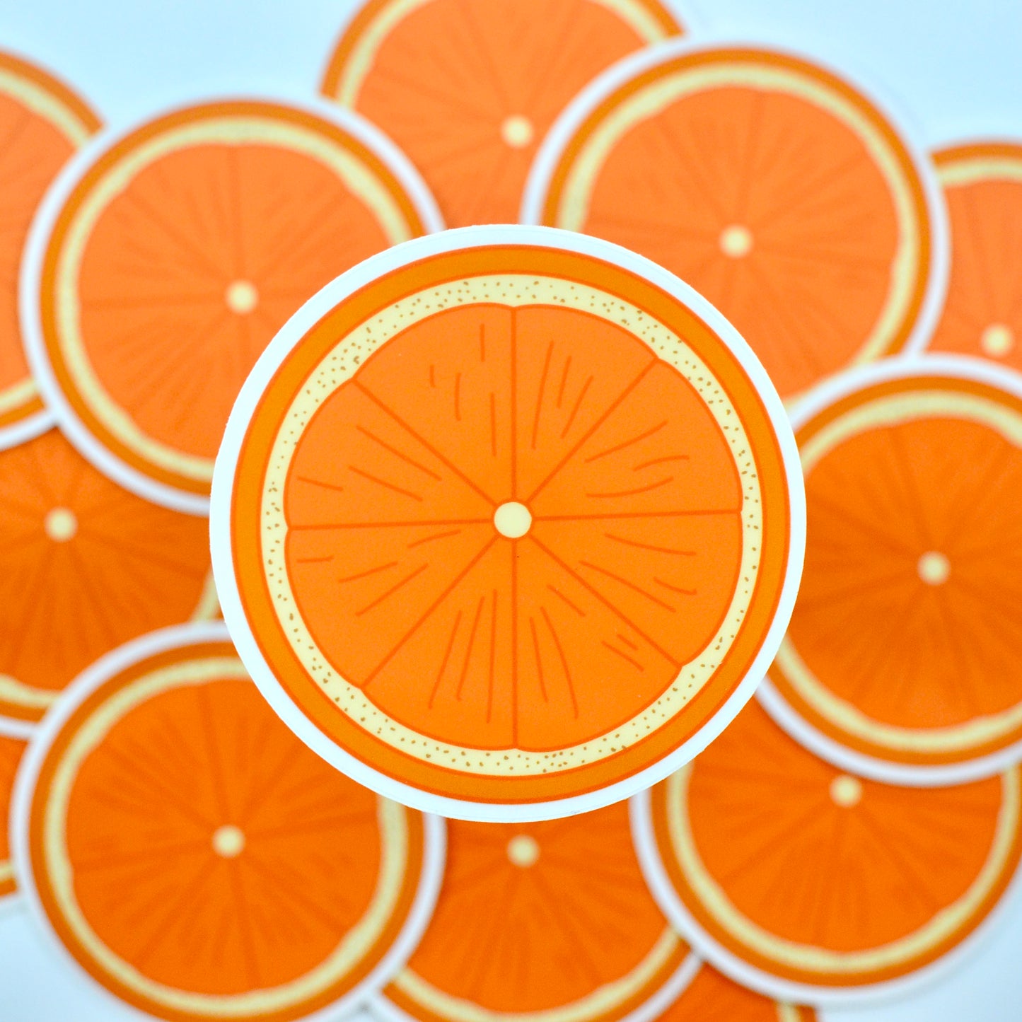 Orange Slice Sticker